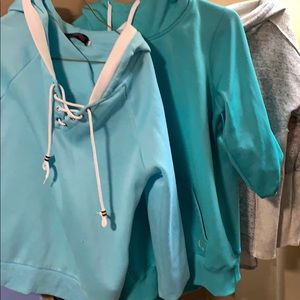 Three super soft never worn hoodies!!